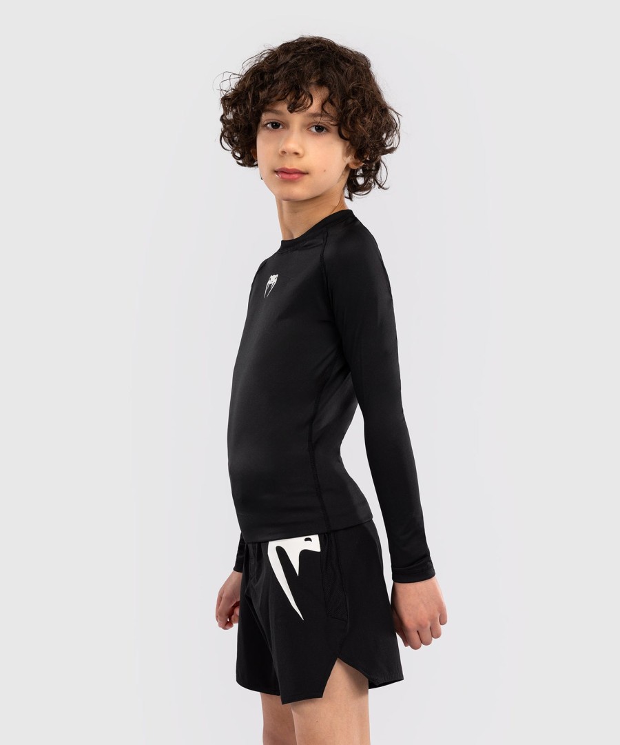 venum contender kids rashguards langærmet - sort