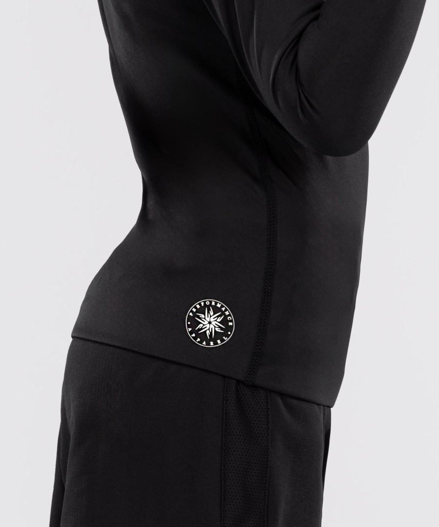 venum contender kids rashguards langærmet - sort