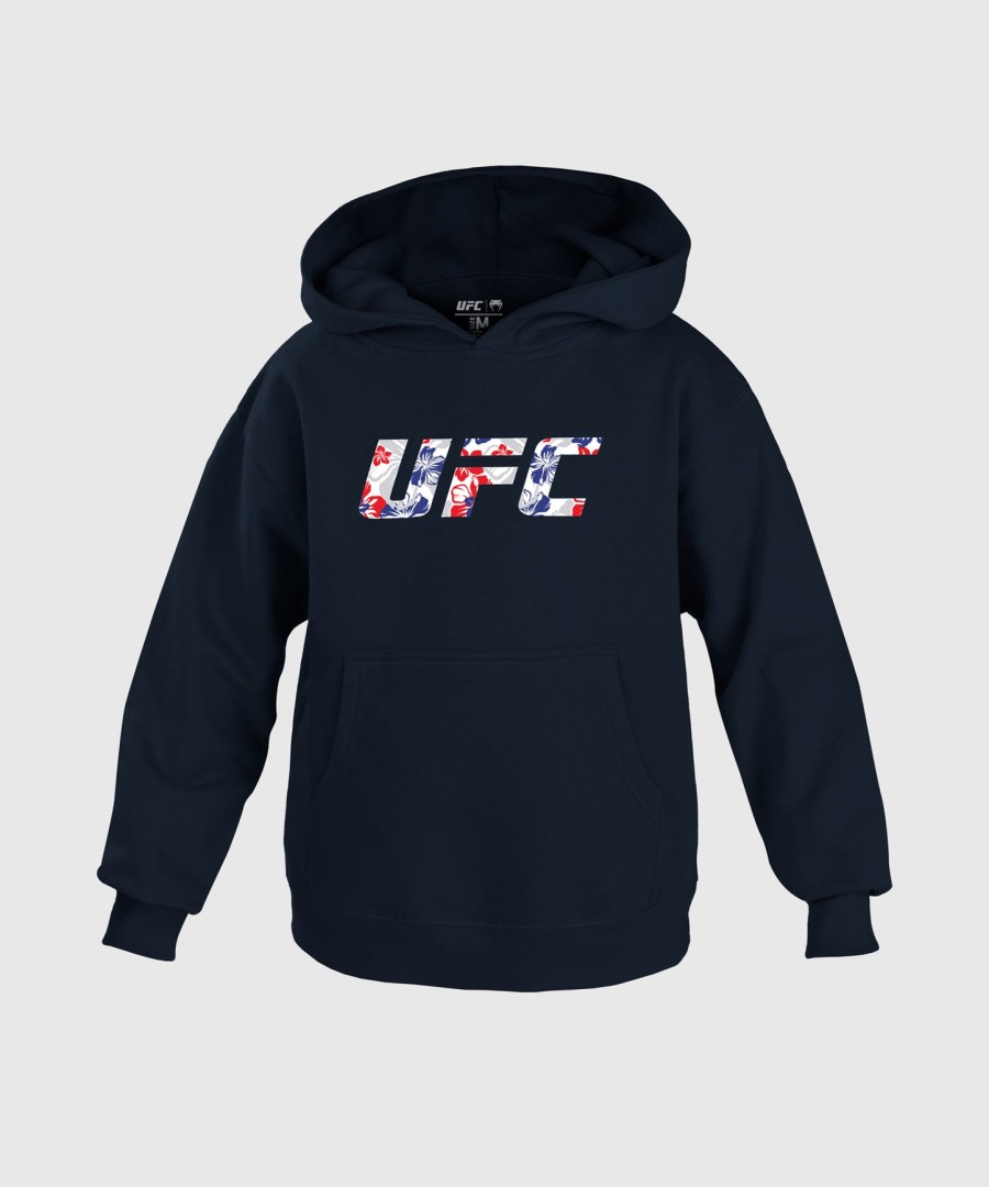 børne ufc unrivaled by venum marineblå max holloway hættetrøje