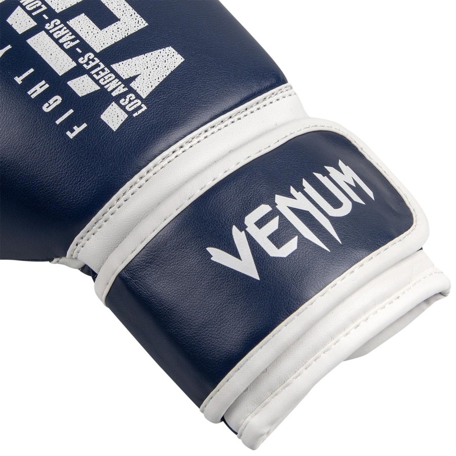 venum signature børne boksehandsker - marineblå