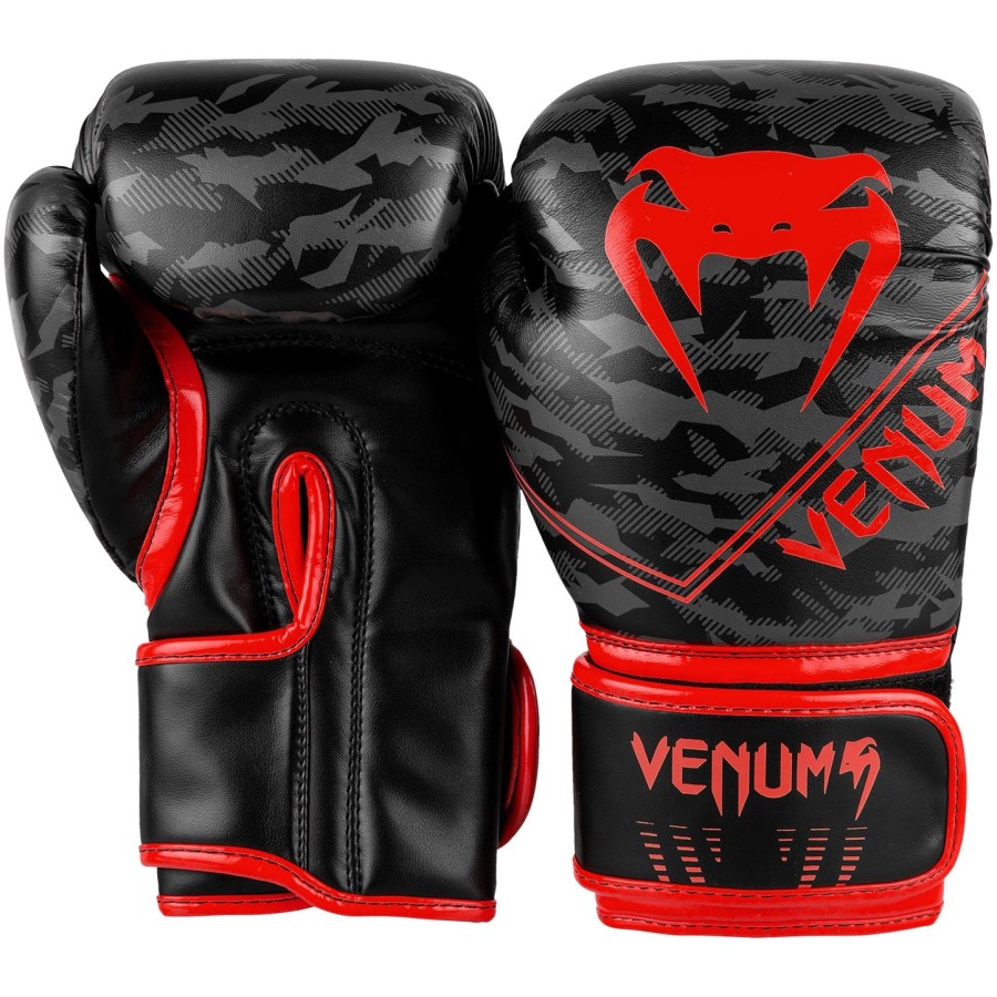 venum okinawa 2.0 børne boksehandsker - sortrød
