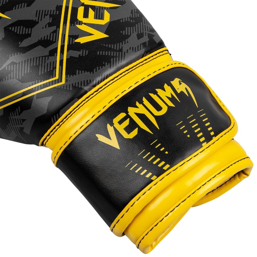 venum okinawa 2.0 børne boksehandsker - sortgul