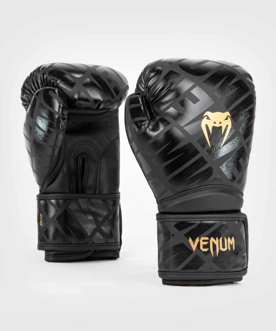 venum contender 1.5 xt børne boksehandsker - sort-guld
