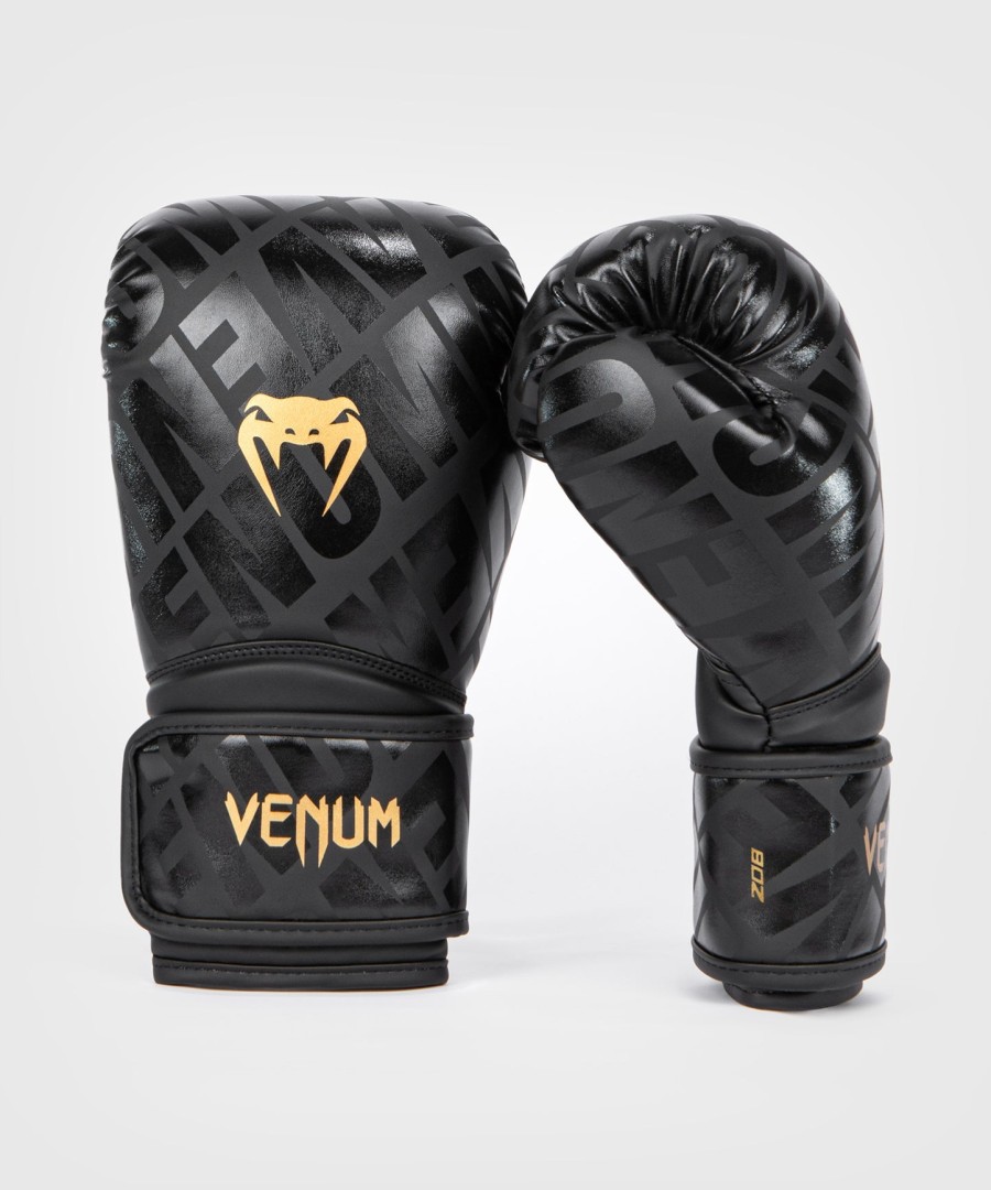 venum contender 1.5 xt børne boksehandsker - sort-guld