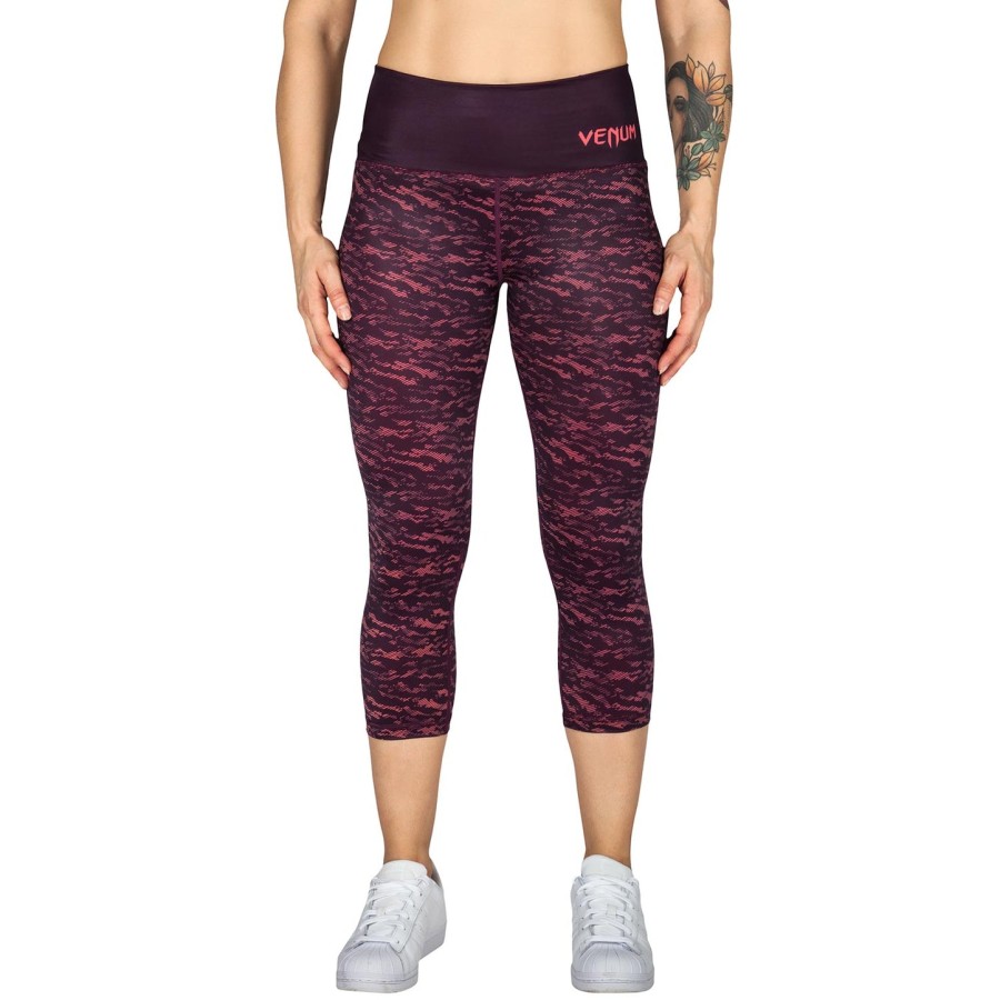 venum camoline cropped leggings - sortkoral