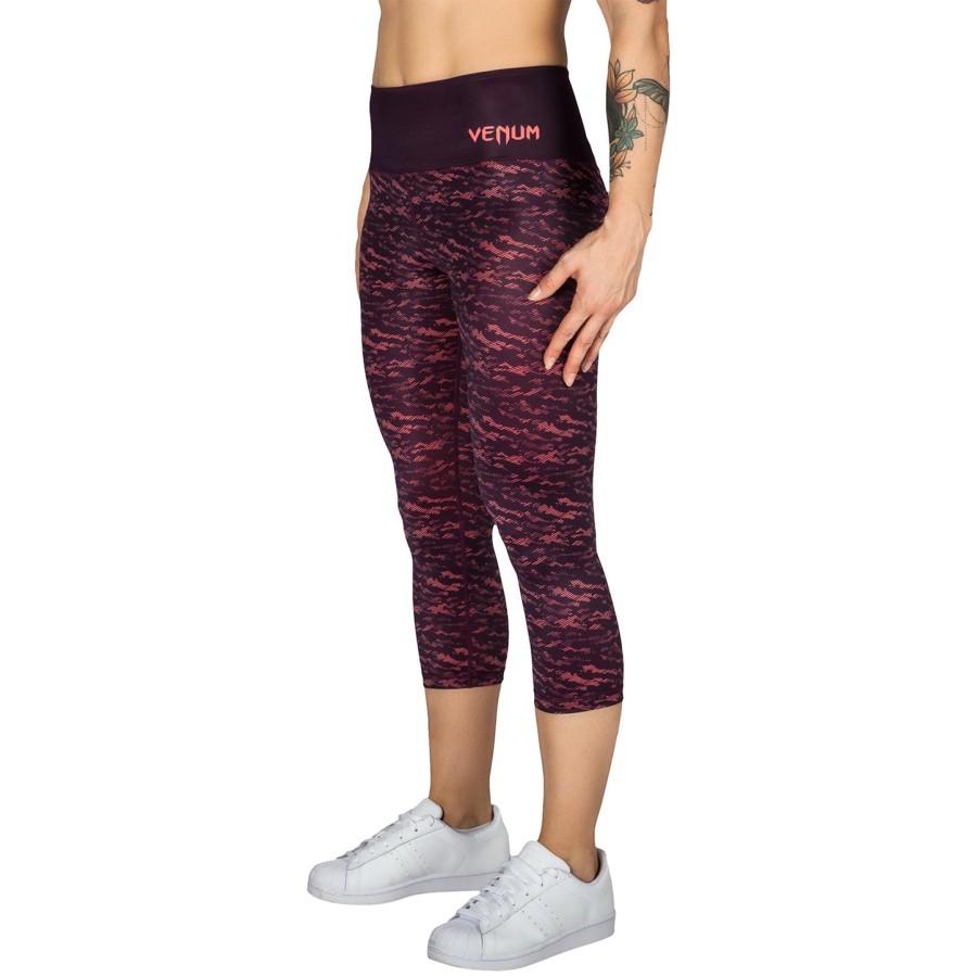 venum camoline cropped leggings - sortkoral