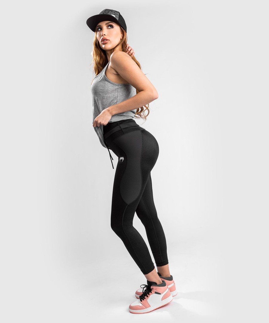 venum glow leggings 78 - til kvinder - sort