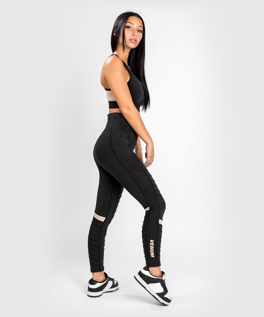venum moto leggings 78 - til kvinder - sortsand