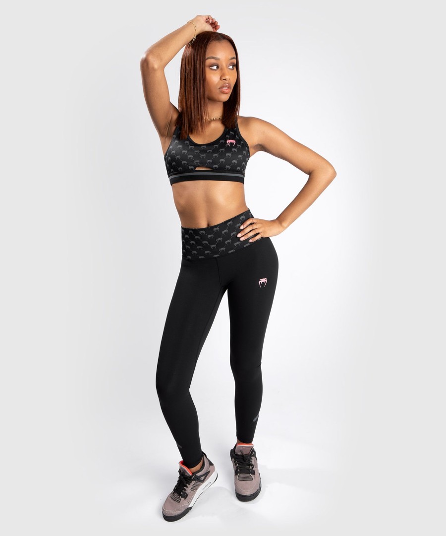 venum monogram leggings - sortpink guld