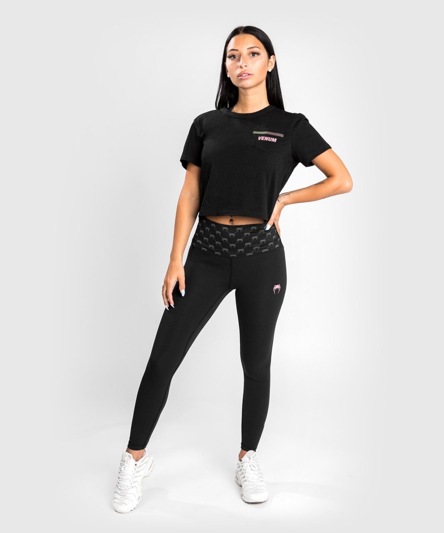 venum monogram 78 leggings - sortpink guld