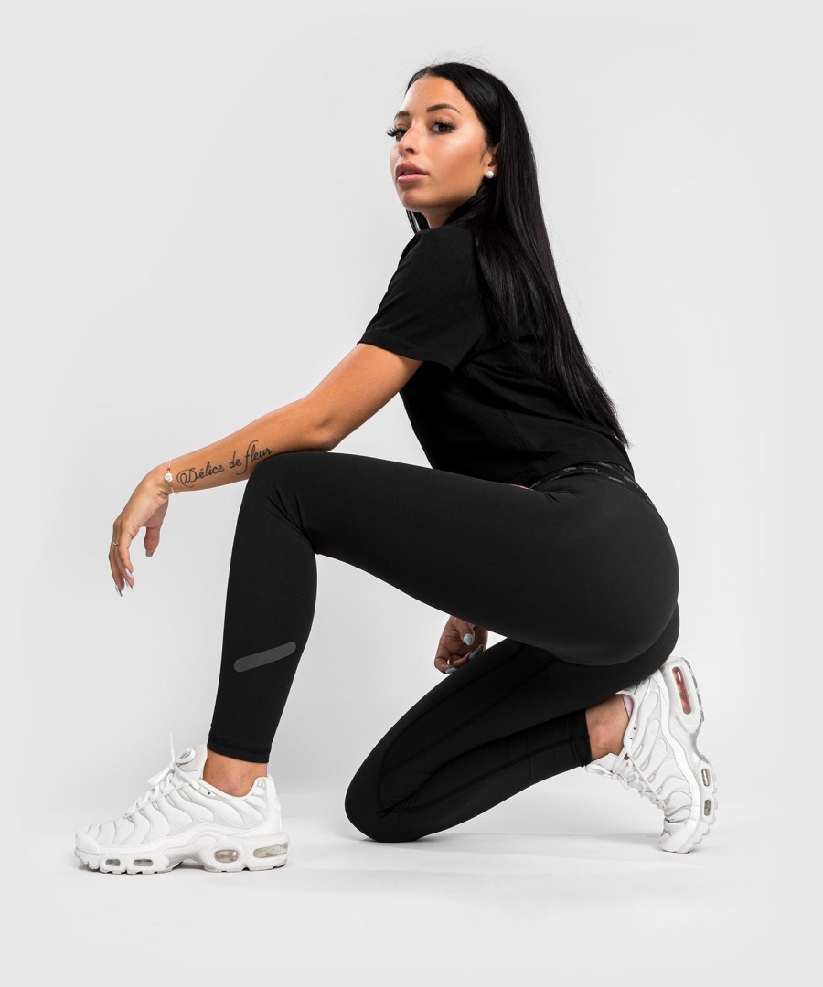venum monogram 78 leggings - sortpink guld