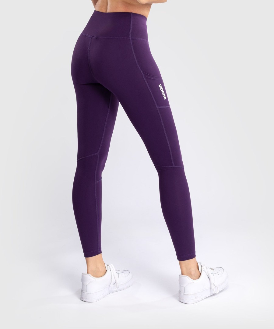 venum essential kvinder performance leggings - dyb lilla
