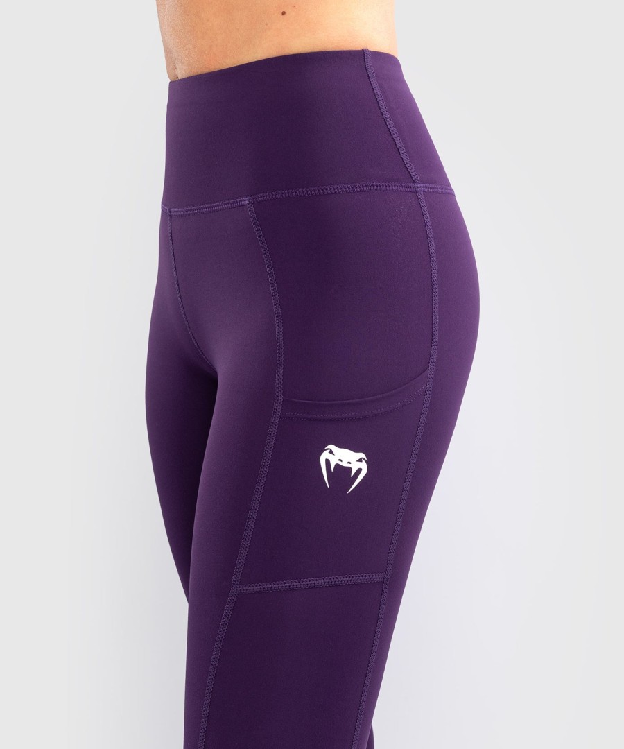 venum essential kvinder performance leggings - dyb lilla