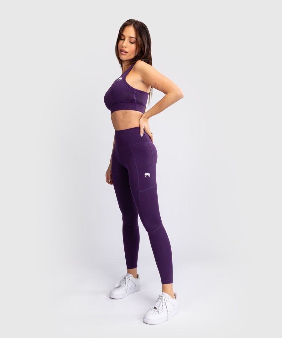 venum essential kvinder performance leggings - dyb lilla