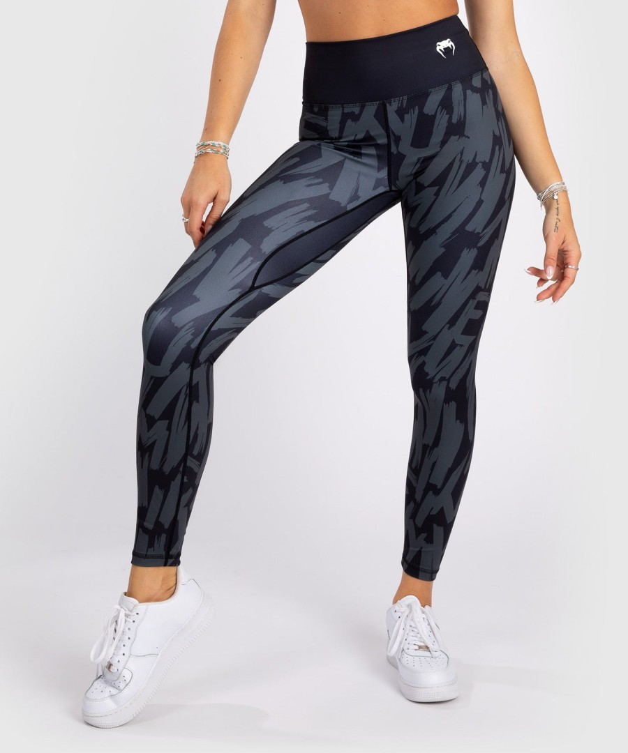venum graffiti dame lange leggings - urban charcoal