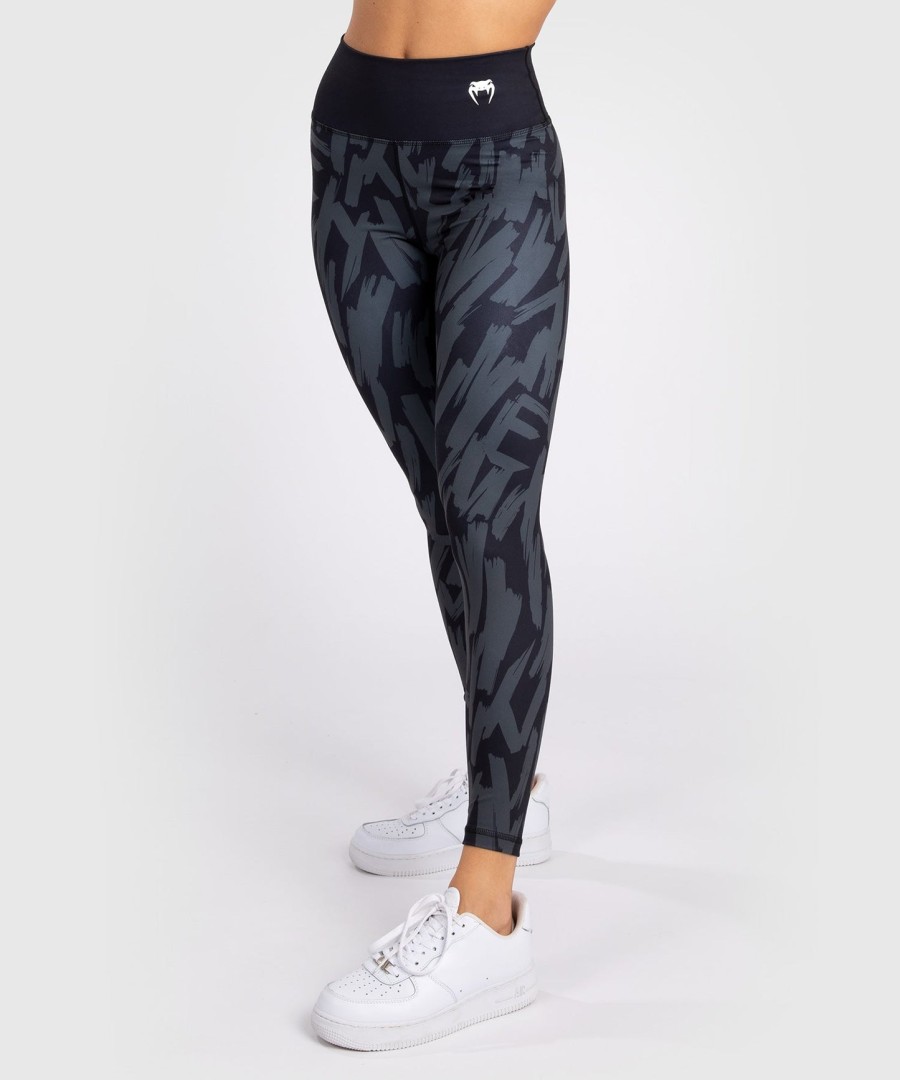 venum graffiti dame lange leggings - urban charcoal