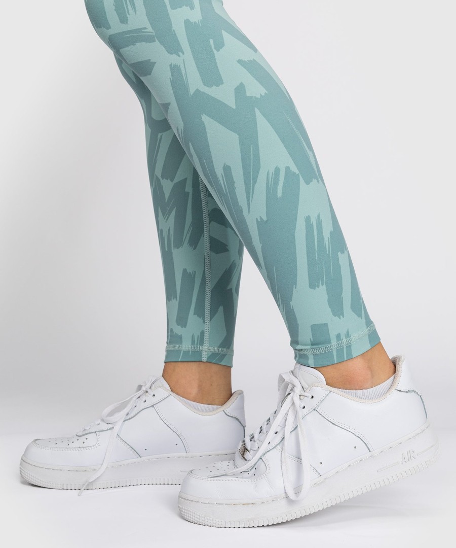 venum graffiti dame lange leggings - aqua