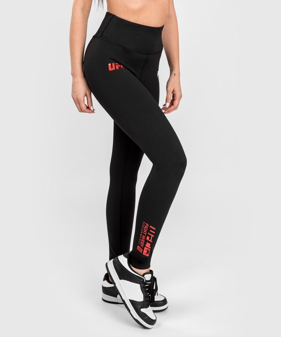 ufc adrenaline af venum fight week dame performance tights - sort