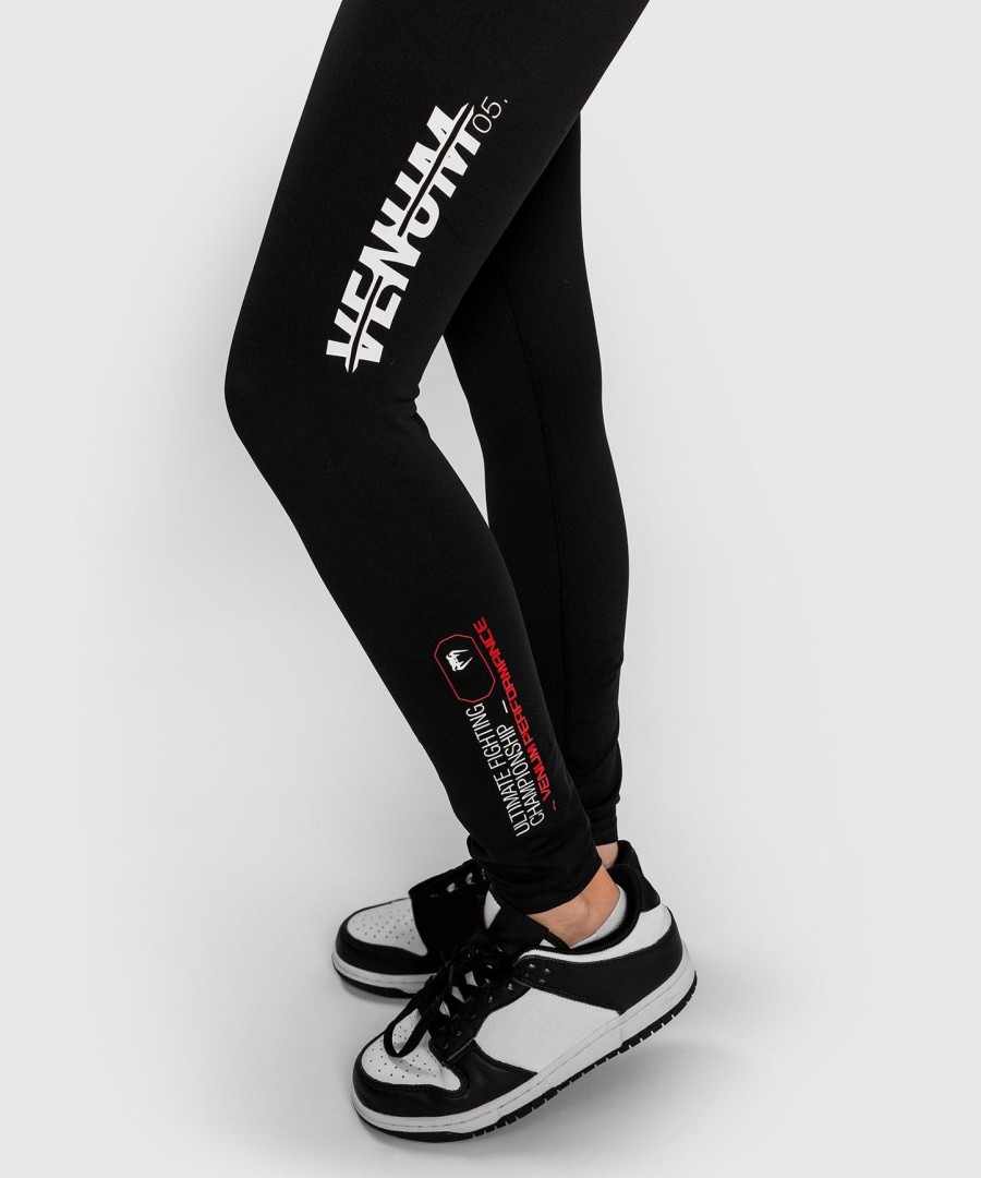 ufc adrenaline af venum fight week dame performance tights - sort