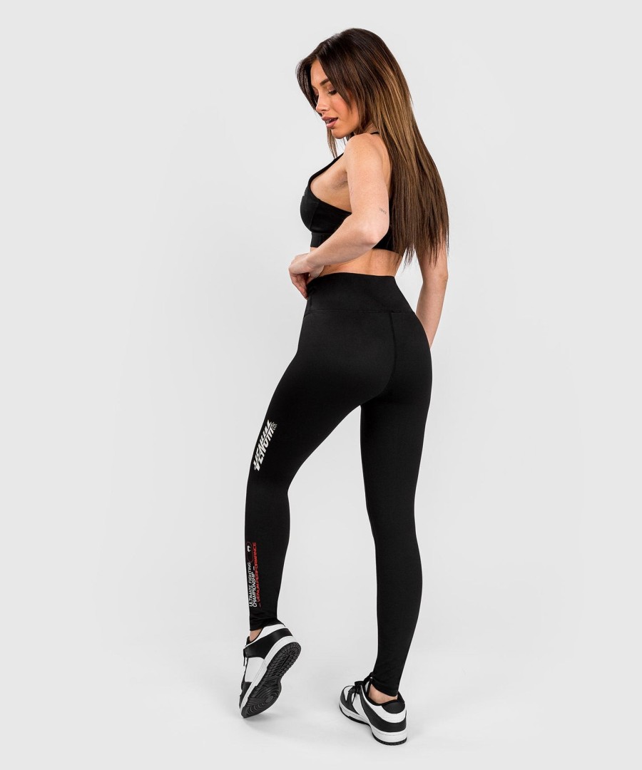 ufc adrenaline af venum fight week dame performance tights - sort
