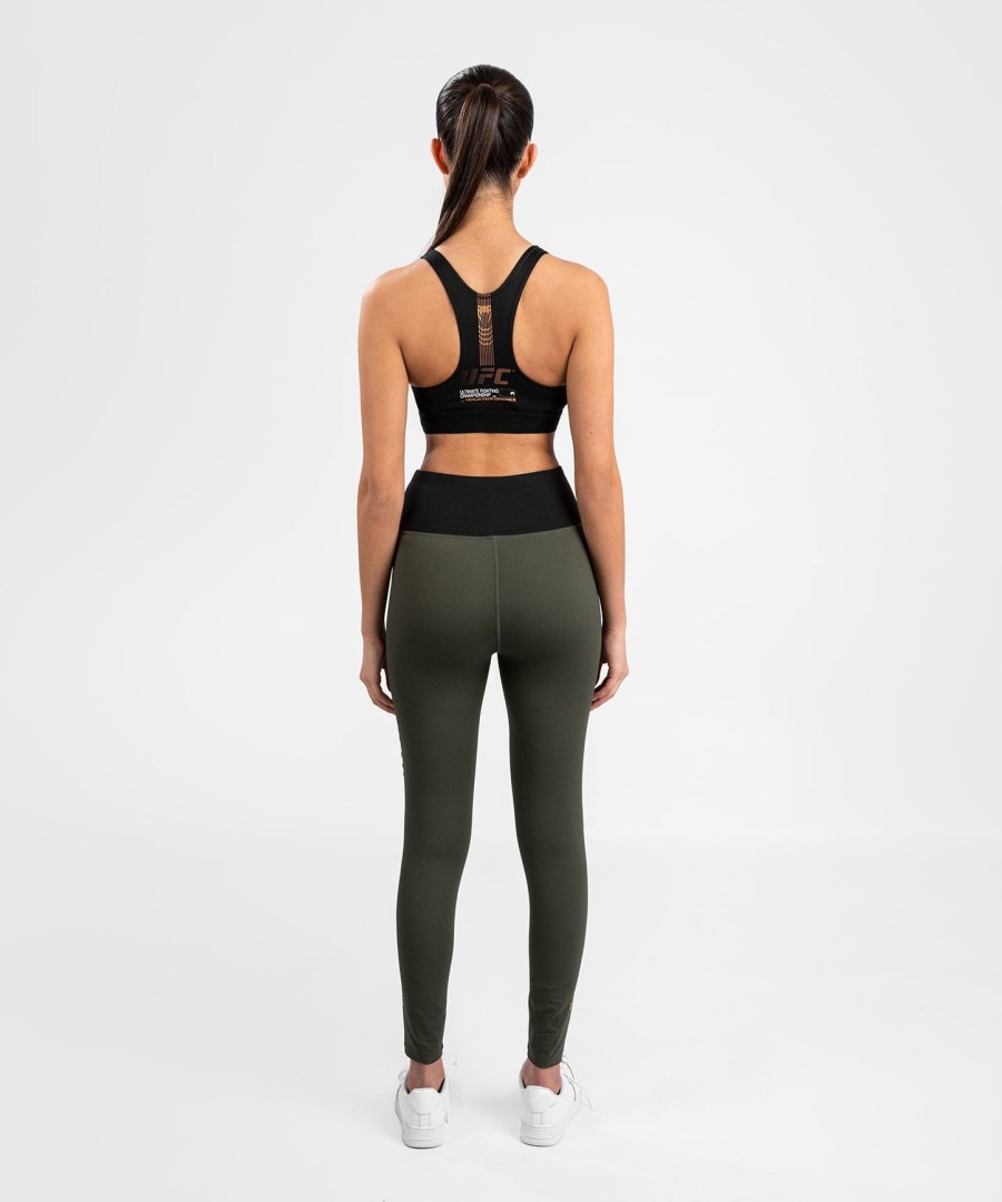 ufc adrenaline by venum fight week dame performance tight - khakibronze
