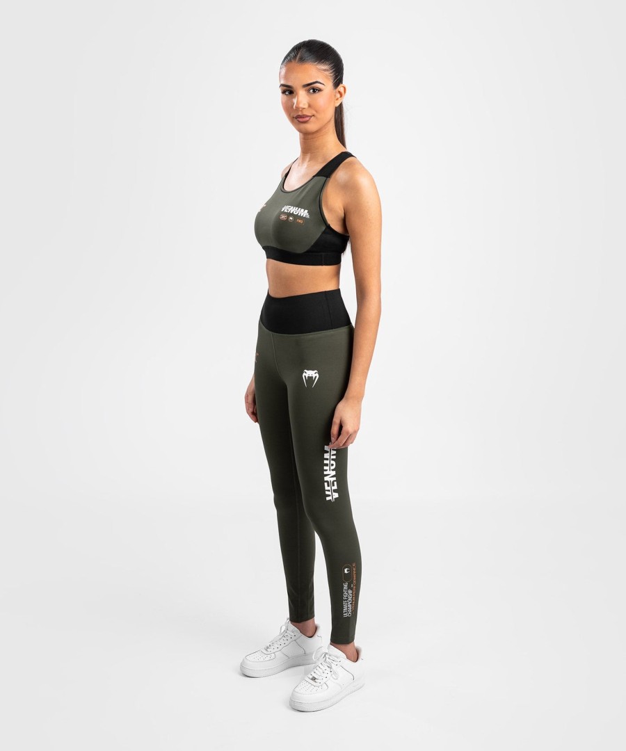 ufc adrenaline by venum fight week dame performance tight - khakibronze