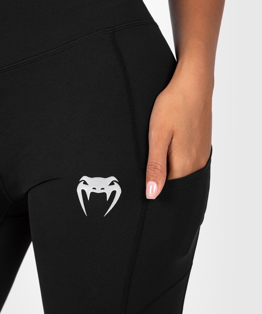 ufc performance institute 2.0 dame performance tights - sortrød