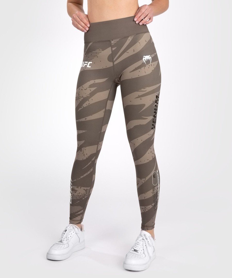 ufc adrenaline by venum fight week dame performance tight - desert camo