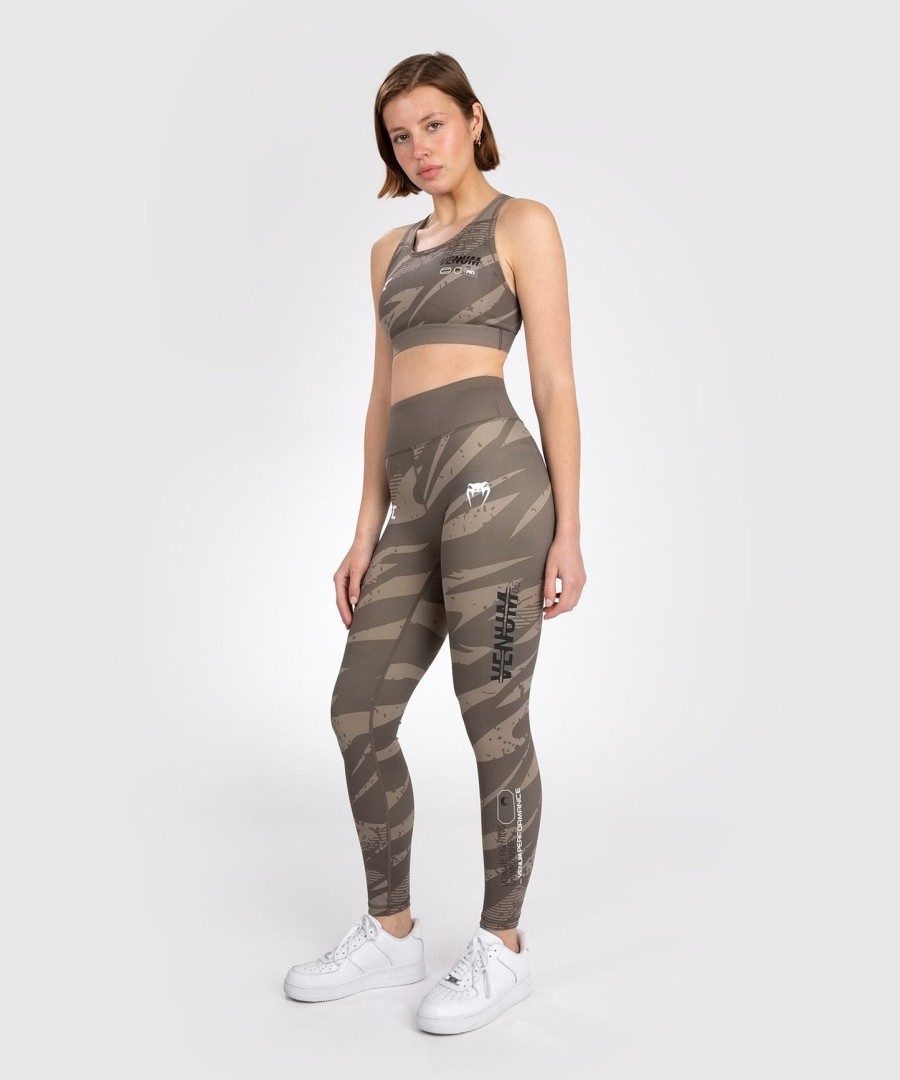 ufc adrenaline by venum fight week dame performance tight - desert camo