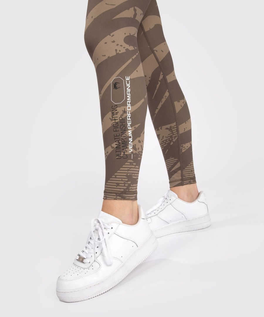 ufc adrenaline by venum fight week dame performance tight - desert camo