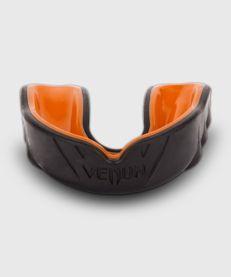 venum challenger tandbeskytter - sortorange