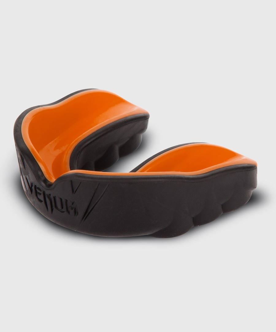 venum challenger tandbeskytter - sortorange