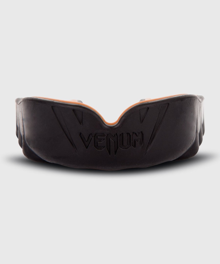 venum challenger tandbeskytter - sortorange