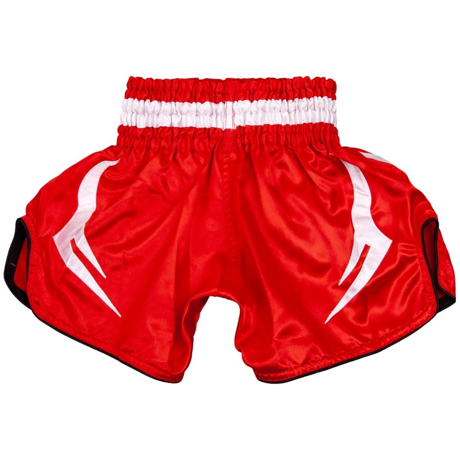 venum bangkok inferno børne muay thai shorts - rødhvid
