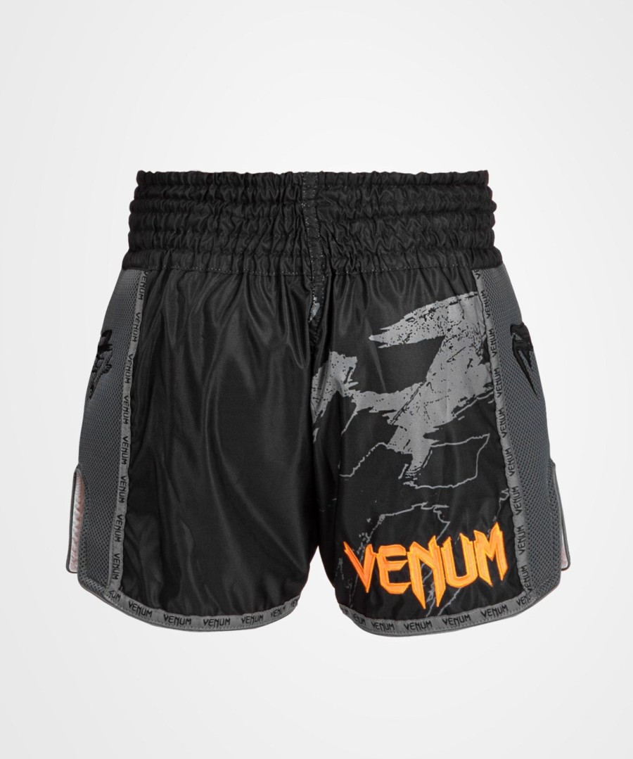 venum s47 muay thaï short - sortorange