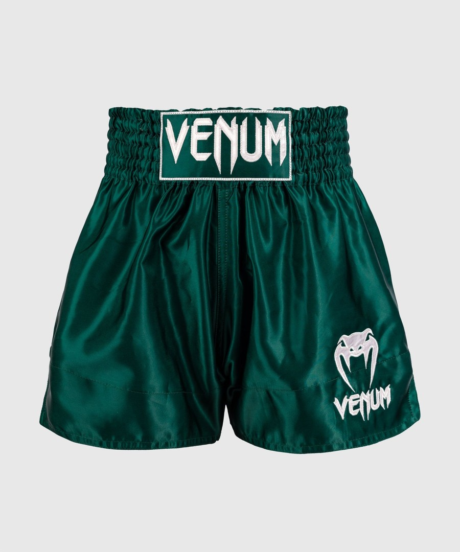 venum classic muay thai shorts - skovgrøn