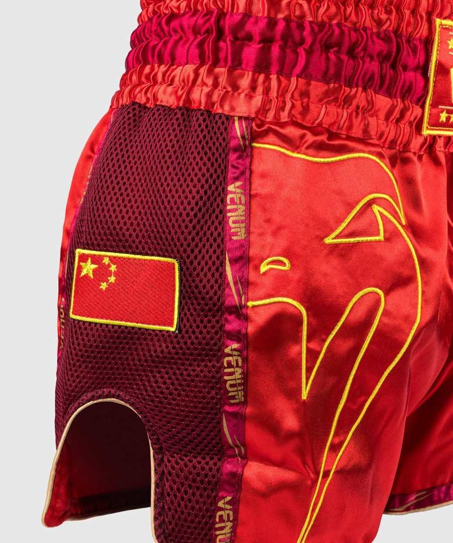 venum mt flags muay thai shorts - kinesisk flag