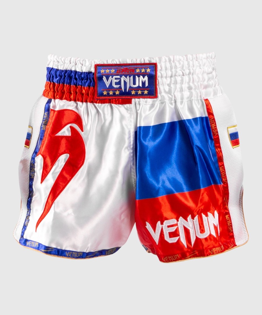 venum mt flags muay thai shorts - russisk flag