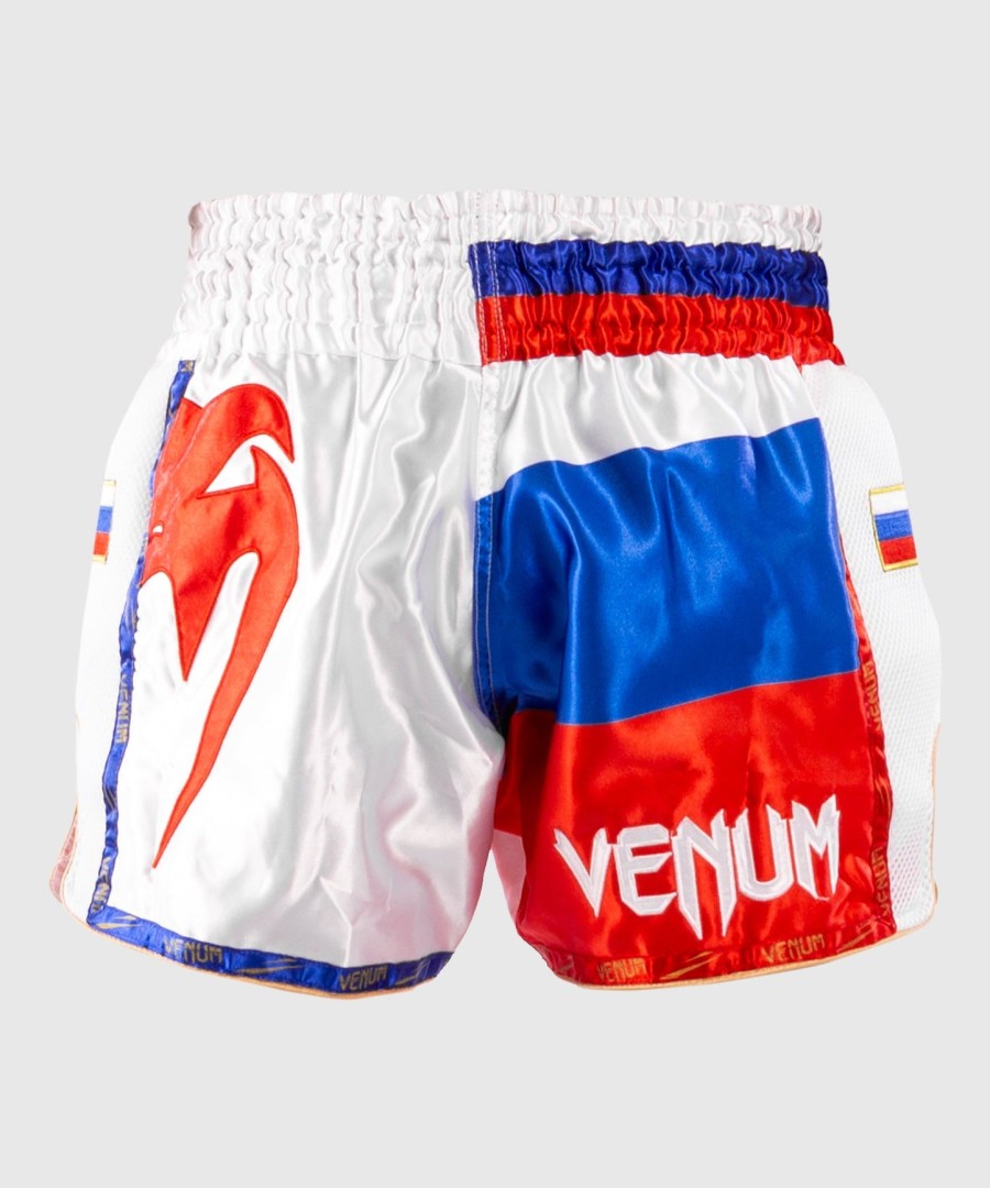 venum mt flags muay thai shorts - russisk flag