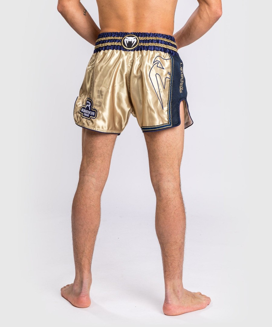 rajadamnern x venum muay thai shorts - sand