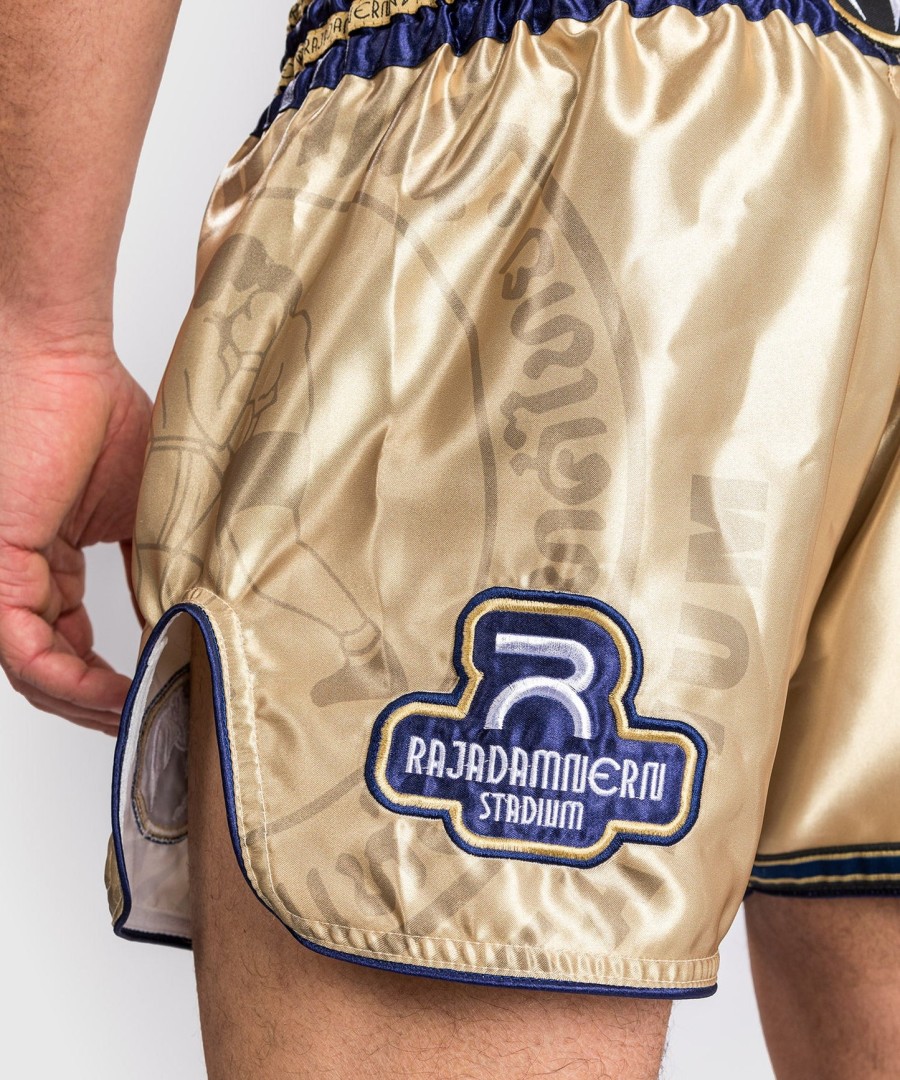 rajadamnern x venum muay thai shorts - sand