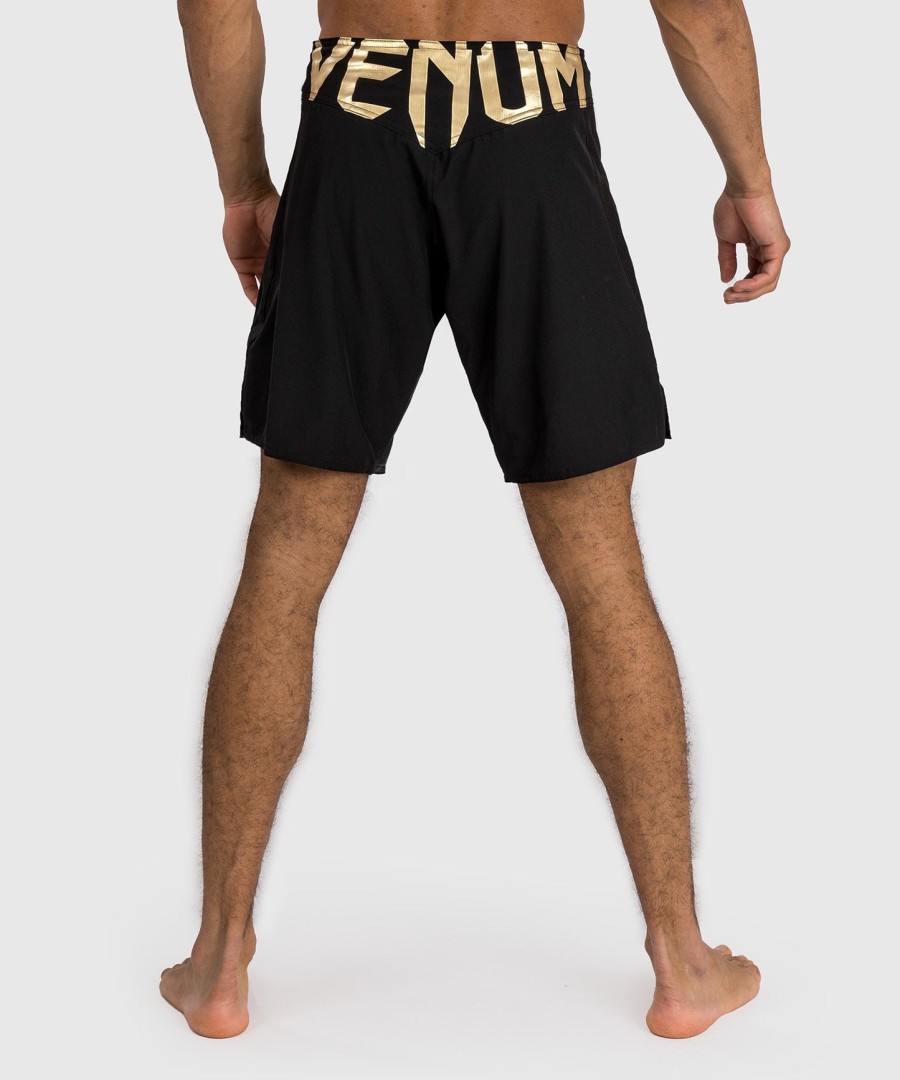 venum light 5.0 kampshorts - sortguld