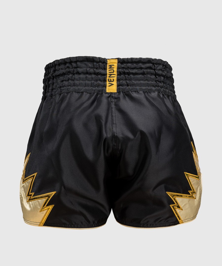venum inferno muay thai shorts - sortguld
