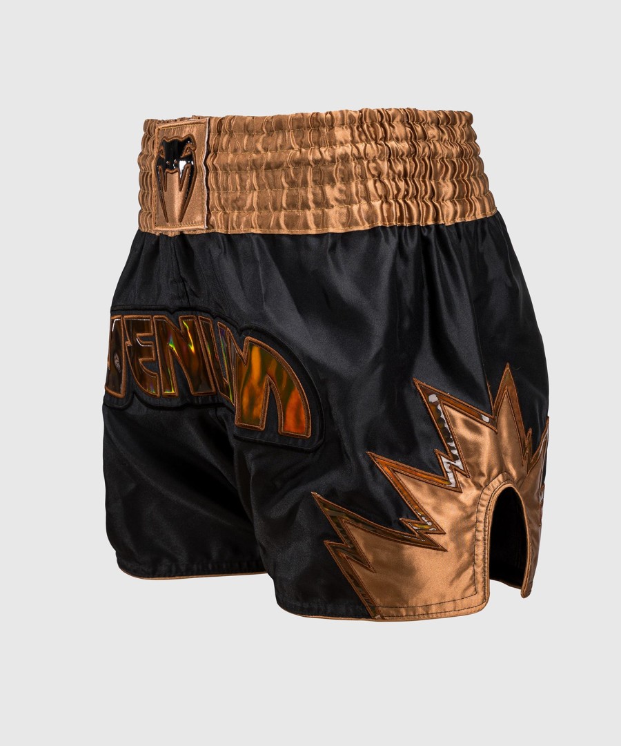venum inferno muay thai shorts - sortbronze