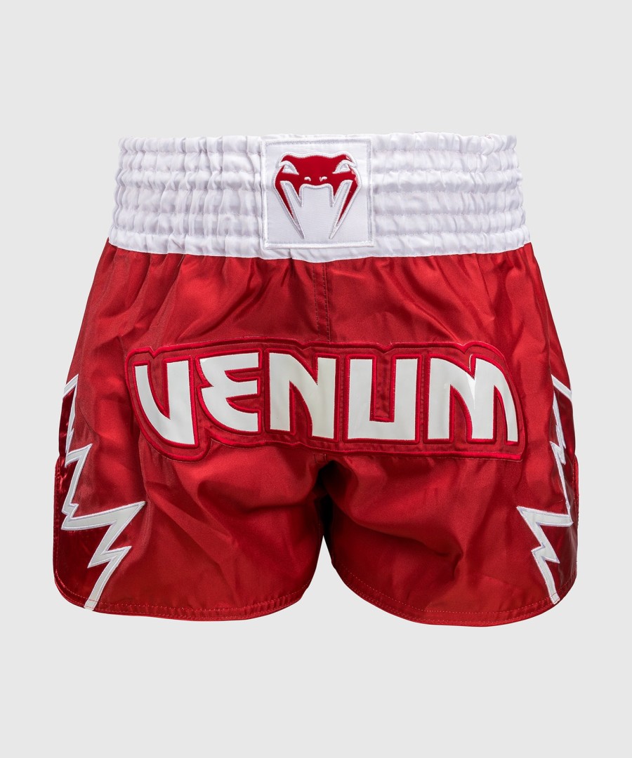 venum inferno muay thai shorts - rødhvid