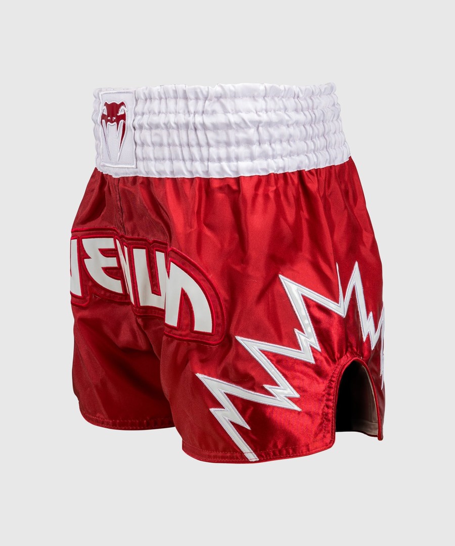 venum inferno muay thai shorts - rødhvid