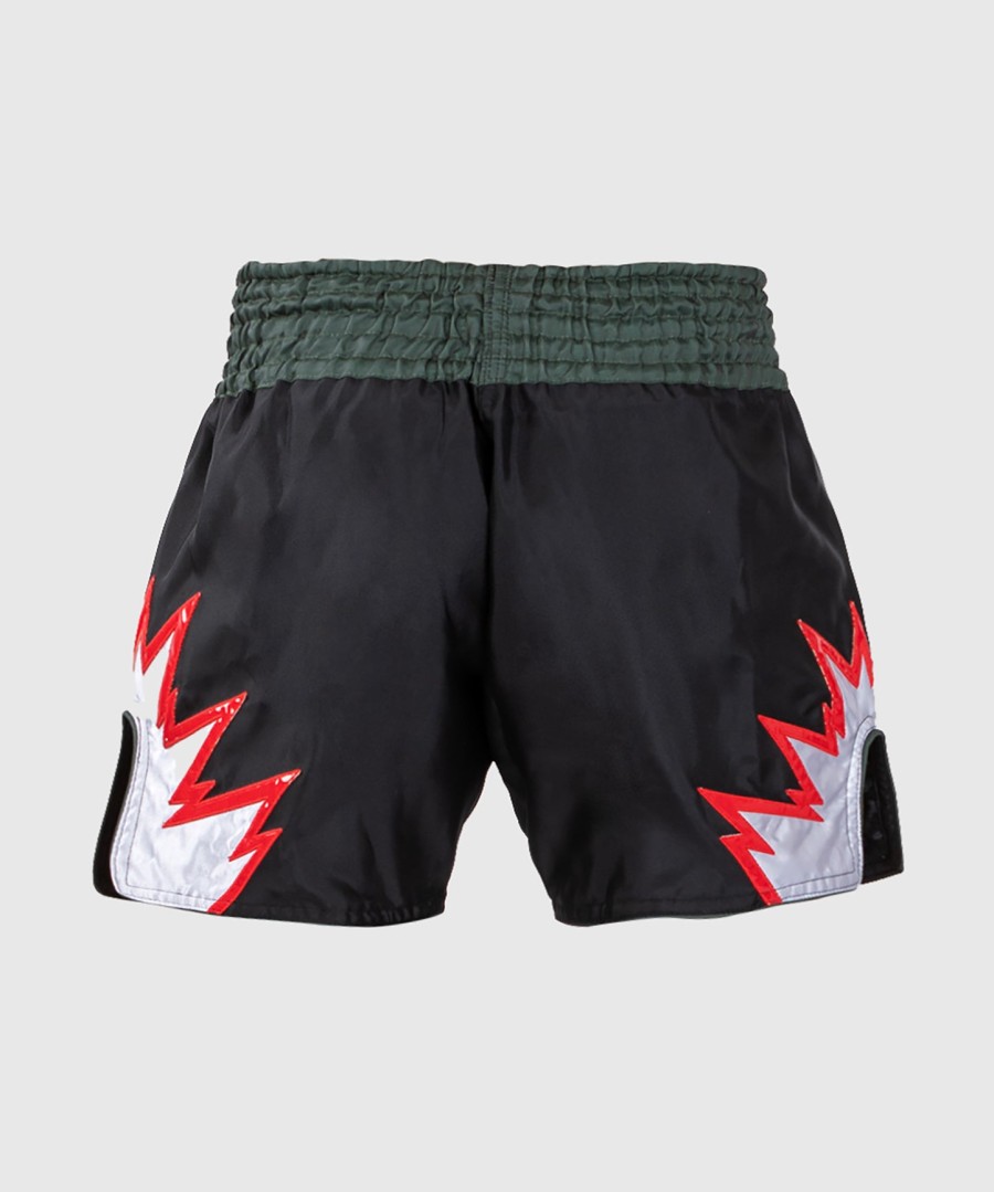 venum inferno muay thai shorts - dyb sortkhaki