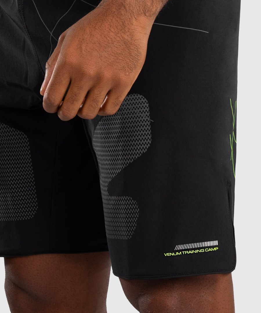 venum training camp 4.0 fight shorts - sortneongrøn