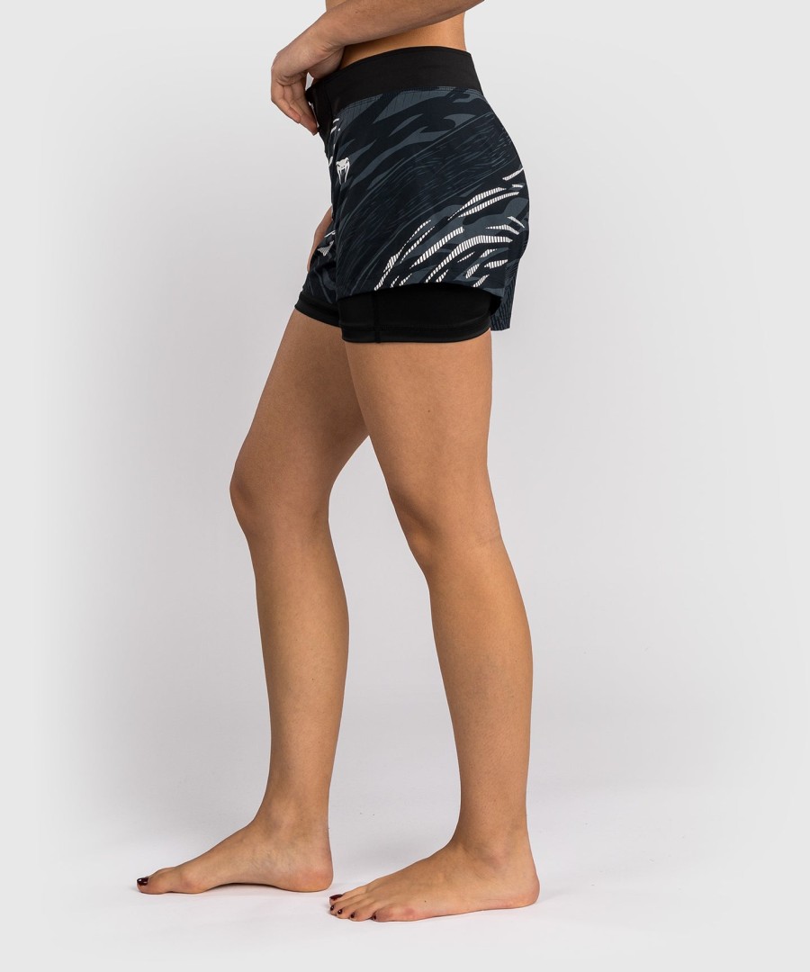 ufc fusion af venum authentic fight night dame kampshorts - sort