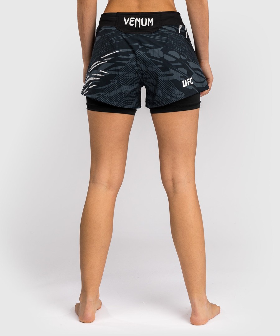 ufc fusion af venum authentic fight night dame kampshorts - sort